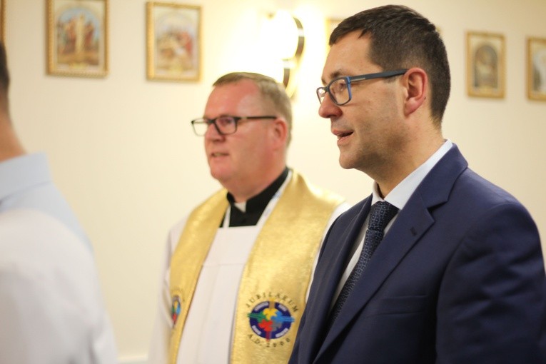 Poświęcenie kaplicy w Kraszewie-Czubakach