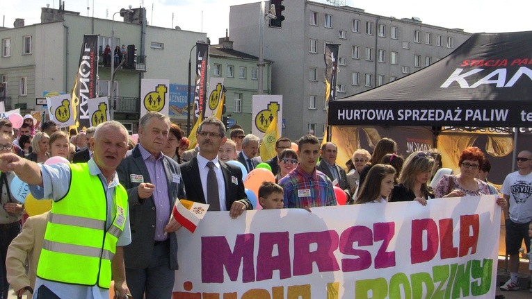 Marsz dla Życia i Rodziny w Ciechanowie 2015