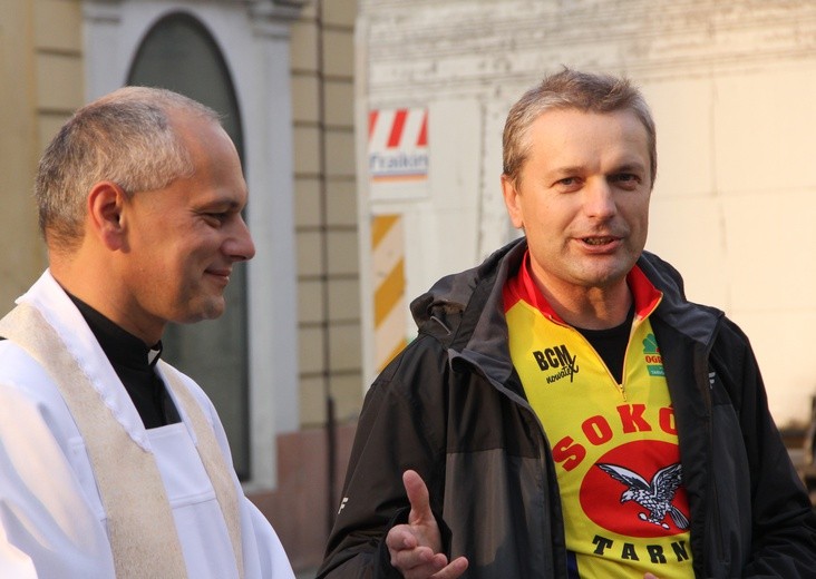 Rowerami na Jasną Górę