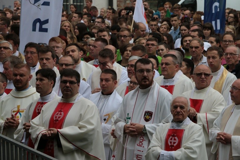 ŚDM w Płocku. Msza św., 2