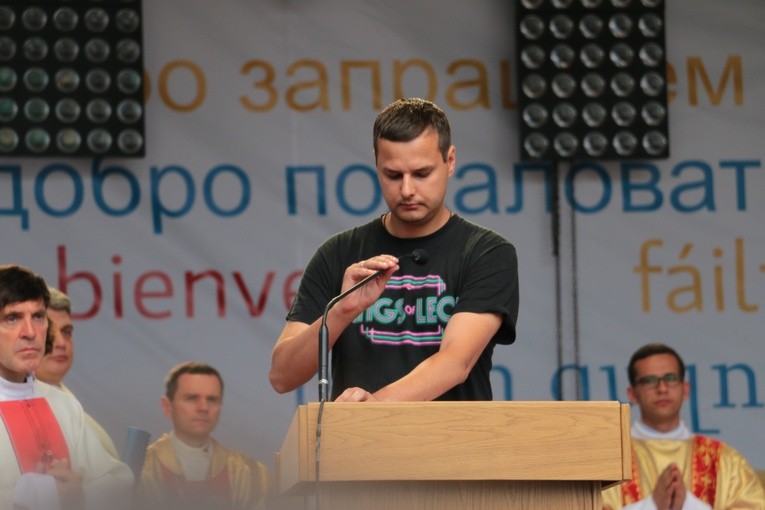 ŚDM w Płocku. Msza św., 2
