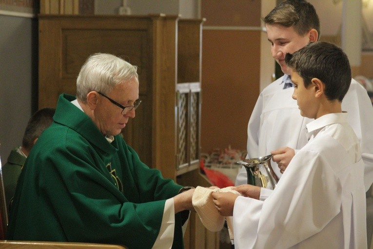 Byli alumni-żołnierze w Pomiechowie