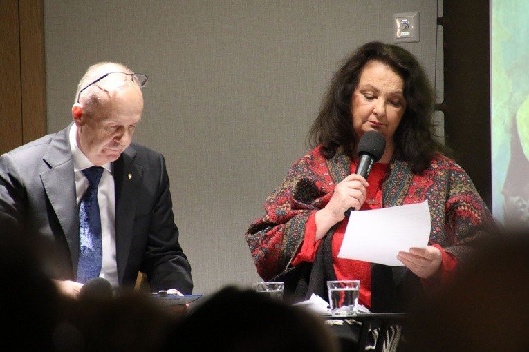 Płock. Anna Dymna w Książnicy