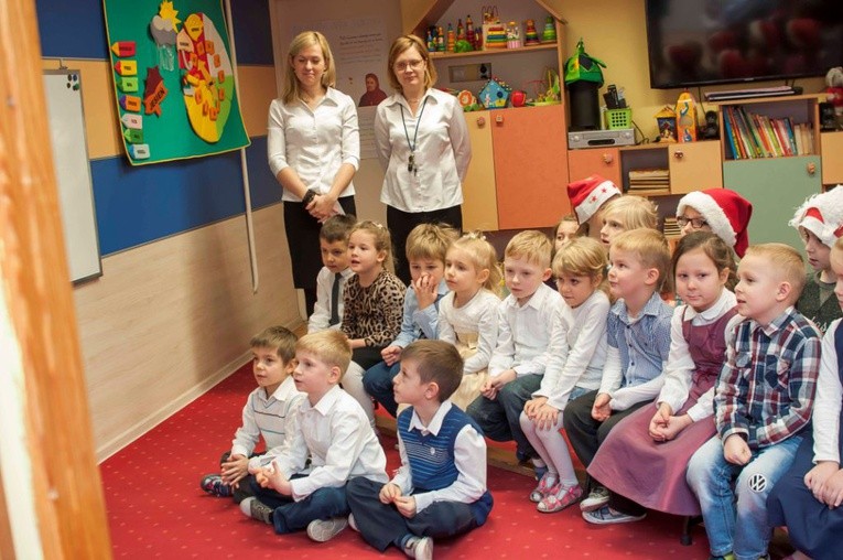 Święty Mikołaj w przedszkolu bł. Franciszki