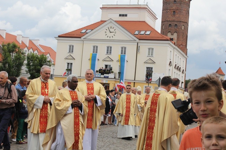 Pułtusk. Powitanie Matki Bożej Częstochowskiej. Cz. 1