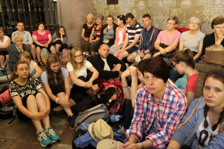 Wyjście pielgrzymki 1