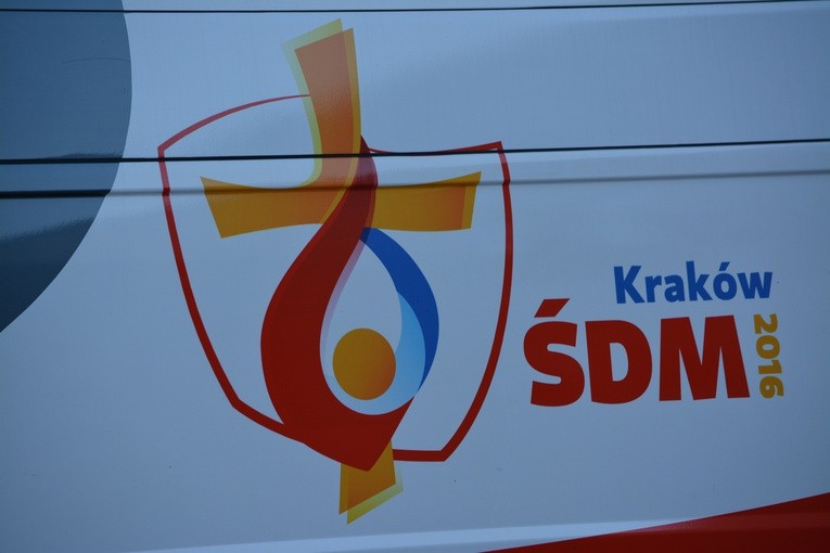 Znaki ŚDM w Makowie Mazowieckim