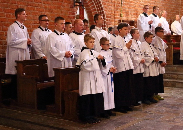 Procesja Bożego Ciała i Msza Święta w katedrze elbląskiej