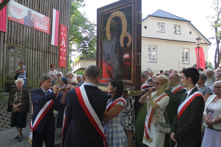 Płock. Nawiedzenie w parafii św. Maksymiliana Kolbego. 1
