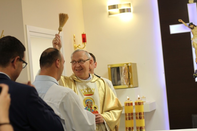 Poświęcenie kaplicy w Kraszewie-Czubakach