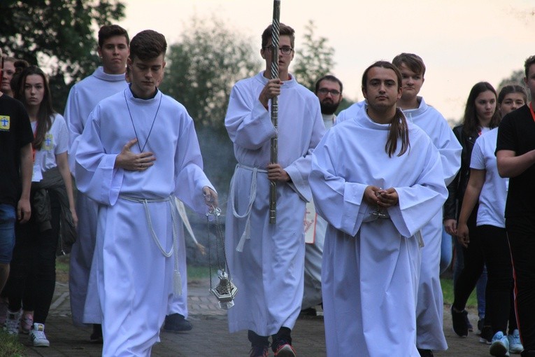 Pielgrzymka młodzieży