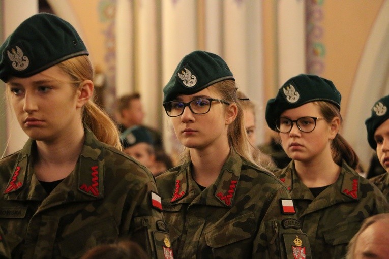 Ślubowanie strzelców w Baboszewie