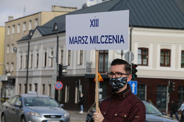 Płońsk. Marsz Milczenia