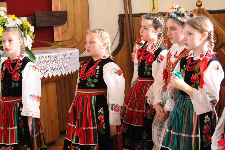 Korzeń - Łąck. Nawiedzenie w parafii św. Walentego