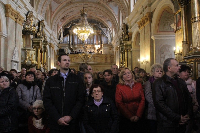 Skępe. Nawiedzenie w parafii Zwiastowania NMP