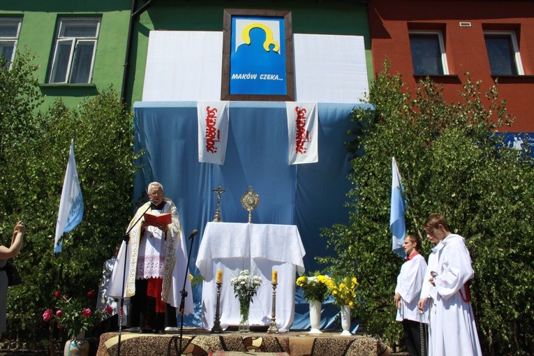 Boże Ciało w Makowie Maz.