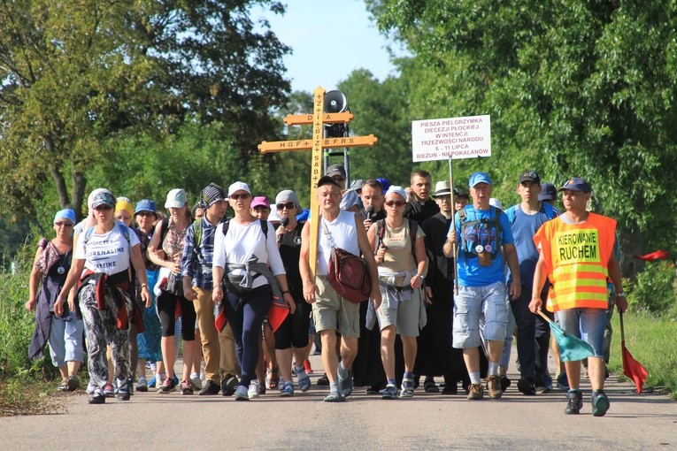 Pielgrzymka do Niepokalanowa. Rębowo