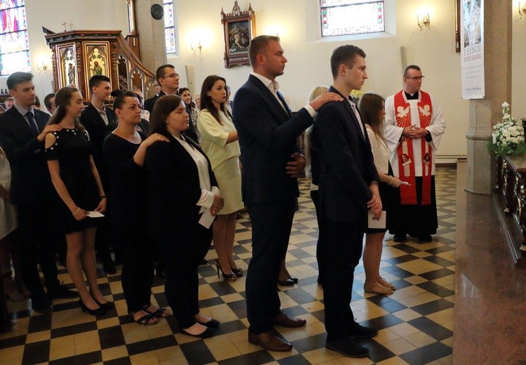 Bierzmowanie w parafii św. Wojciecha 