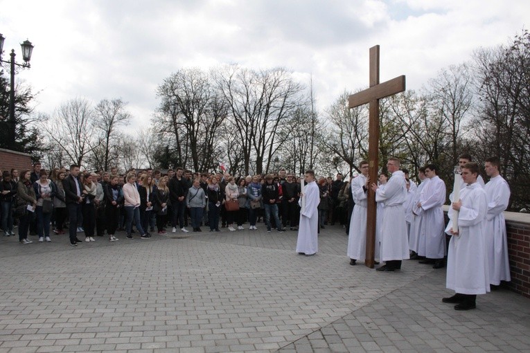 Pielgrzymka maturzystów na Jasną Górę