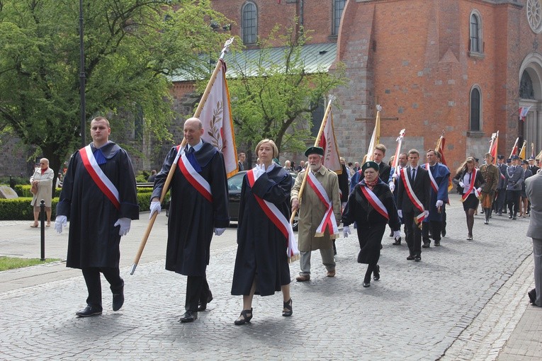 Uroczystości majowe w Płocku