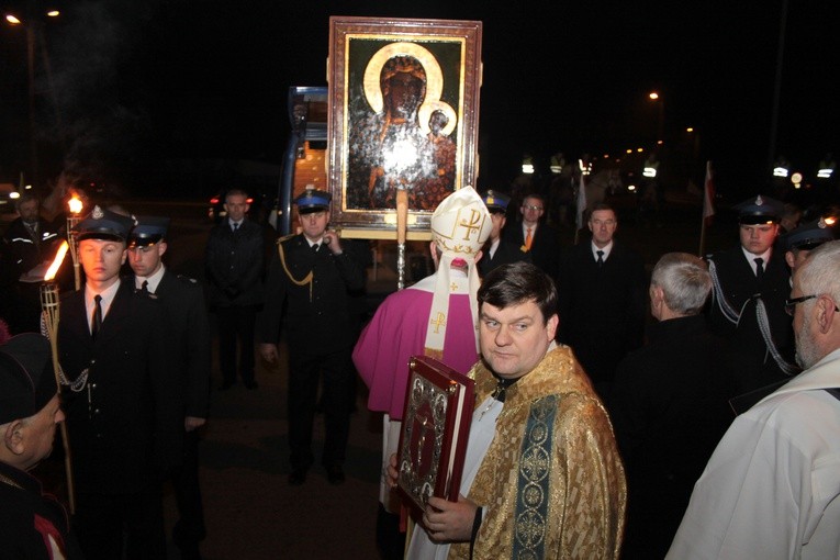 Gąsocin. Nawiedzenie w parafii św. Maksymiliana Maria Kolbe