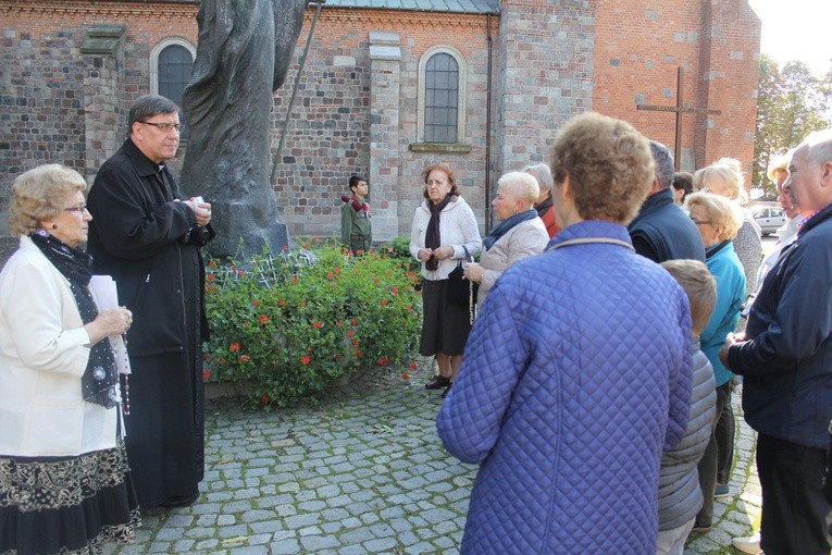 Koronka na ulicach Płocka