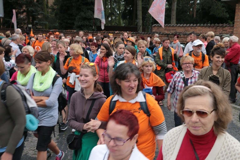 Pierwszy dzień pielgrzymki - przedpołudnie