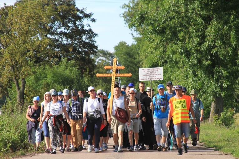 Pielgrzymka do Niepokalanowa. Rębowo