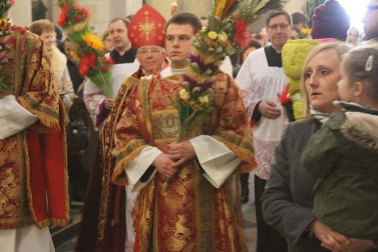 Niedziela Palmowa w katedrze