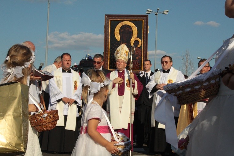 Drobin. Nawiedzenie w parafii św. Stanisława Biskupa i Męczennika