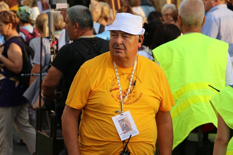 Pielgrzymi w Skępem