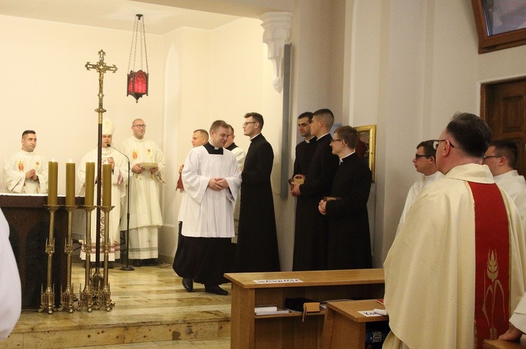 Obłóczyny w elbląskim WSD
