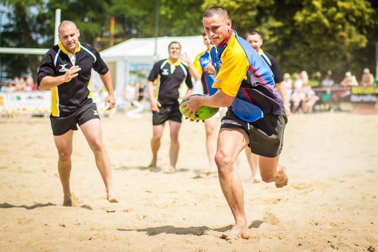 Rugby plażowe w Olsztynie