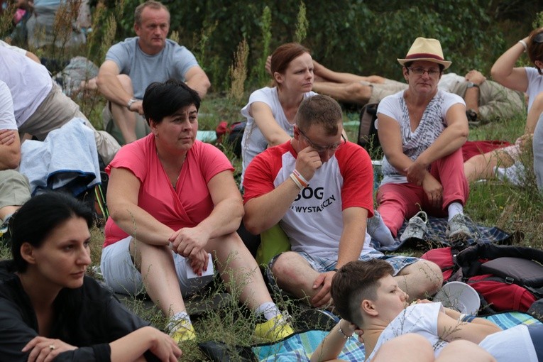 Pierwszy dzień pielgrzymki - przedpołudnie