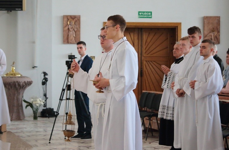 Konsekracja kościoła Miłosierdzia Bożego