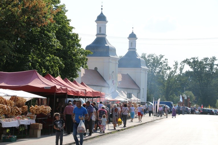 Pielgrzymi w Skępem