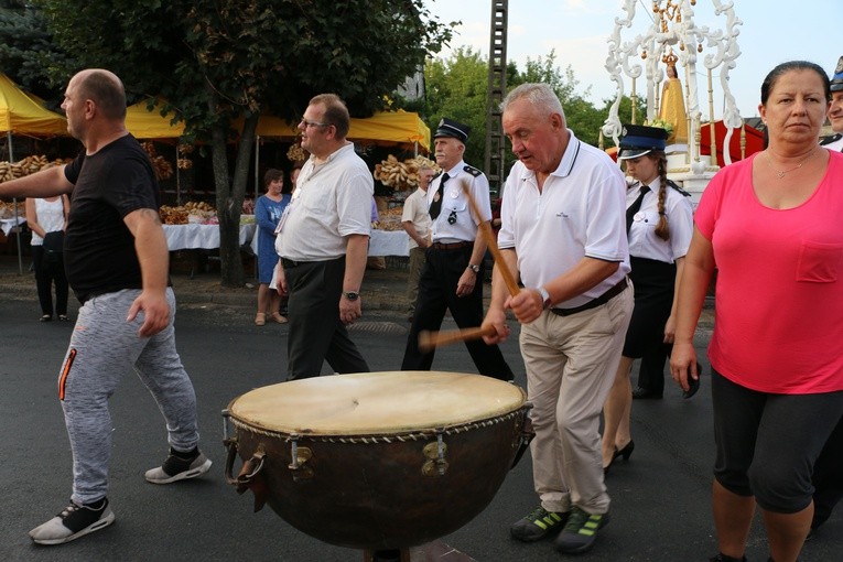Pielgrzymi w Skępem