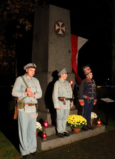 Poświęcenie pomnika w Próchniku