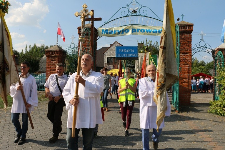 Pielgrzymi w Skępem