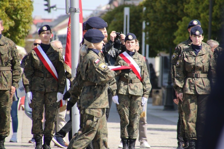 Płock. Uroczystości trzeciomajowe