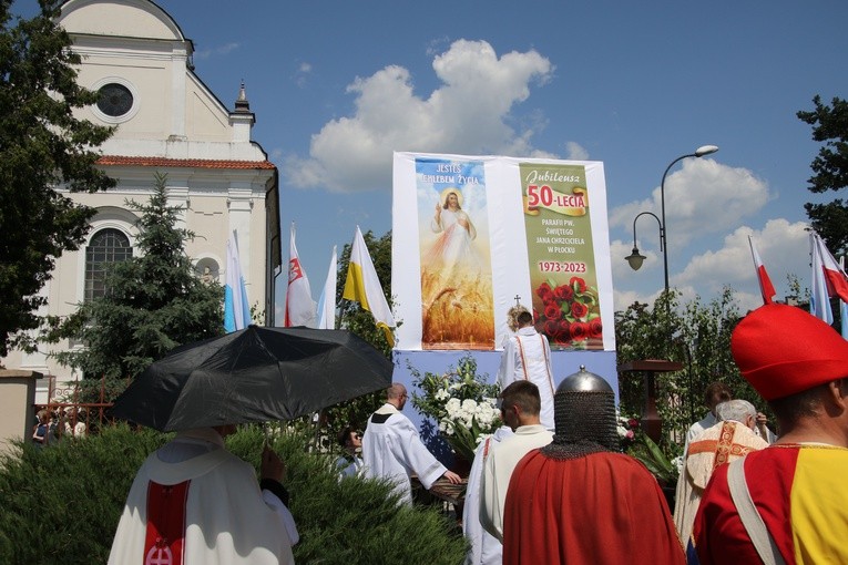 Płock. Procesja Bożego Ciała