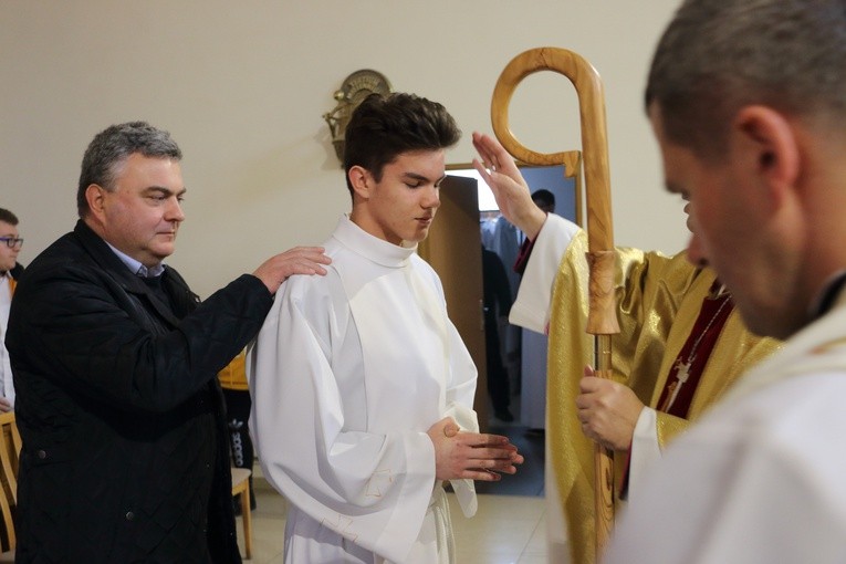 Bierzmowanie u św. Floriana