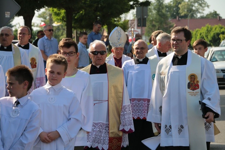 Płock-Ciechomice. Nawiedzenie w parafii św. Maksymiliana Kolbego