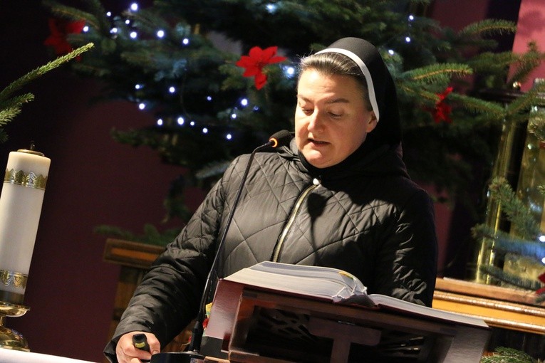 Siostra T. Potrzebowska w Modlinie