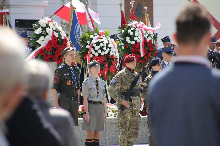 Płock. Uroczystości trzeciomajowe