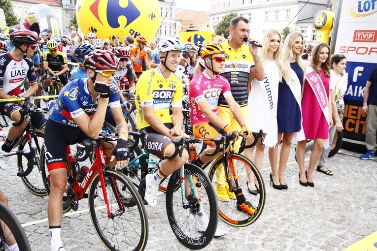 Start Tour de Pologne z Tarnowskich Gór