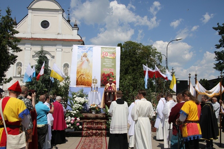 Płock. Procesja Bożego Ciała