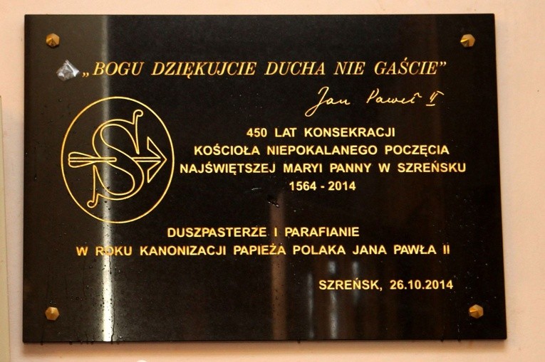 450 lat kościoła w Szreńsku