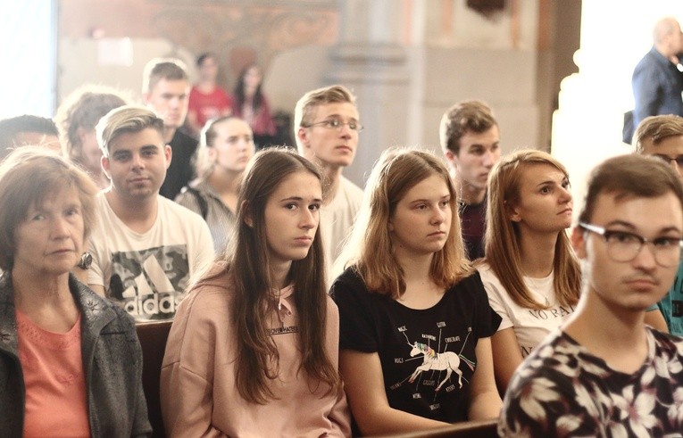 Młodzież z diecezji elbląskiej w Wilnie 
