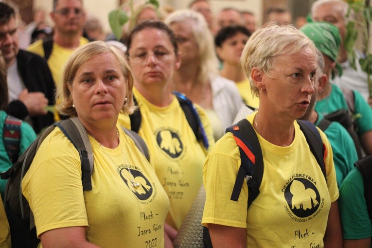 Pielgrzymka. W kaplicy Matki Bożej